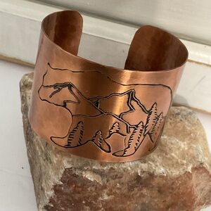 Copper Mountain Cuff Bracelet